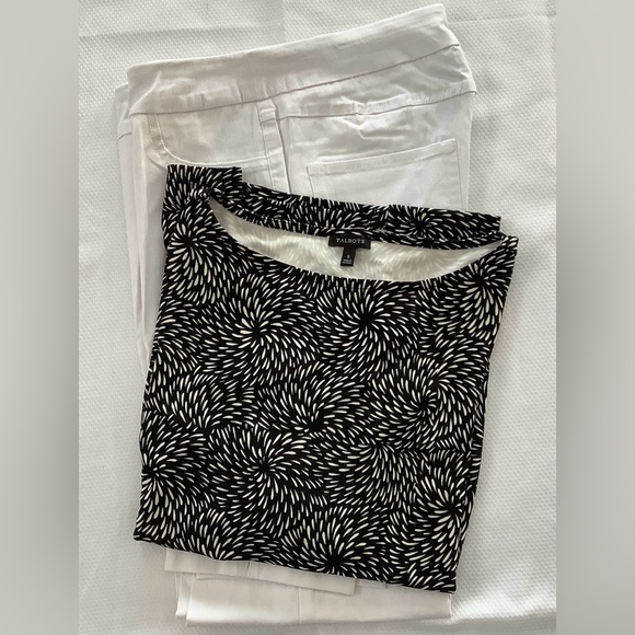 Talbots Stretch Jersey Top - Picture 7 of 9